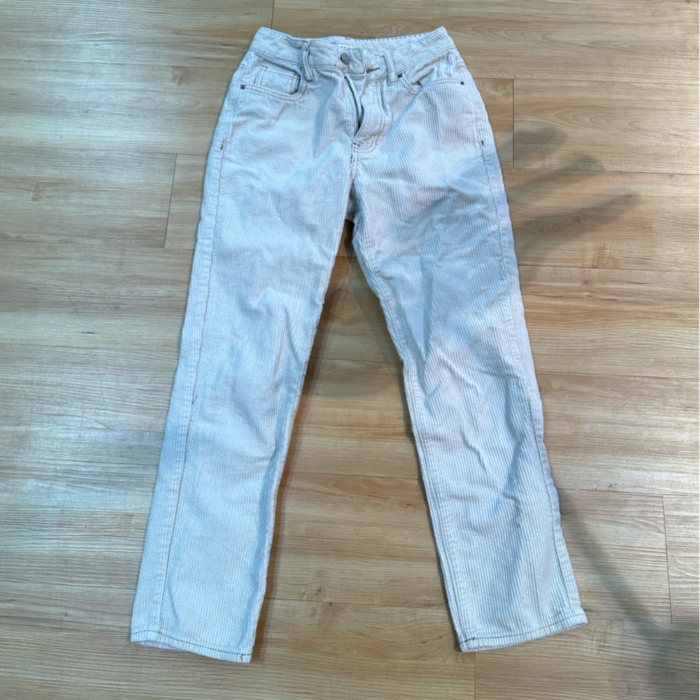 Pacsun White Corduroy Jeans Size 0